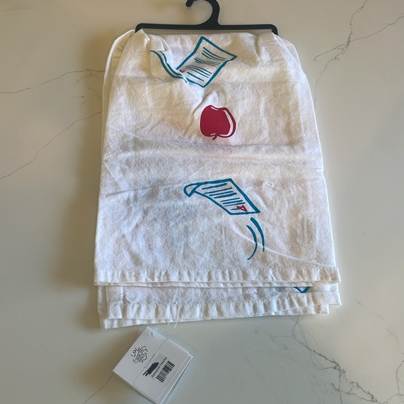 Primatives By Kathy Tea Towel; “This Towel Belongs to an Awesome Teacher” - Picture 4 of 7